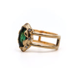 Tourmaline Marquise Tribal Ring