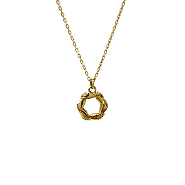 Ubuntu Circle Necklace (Gold)