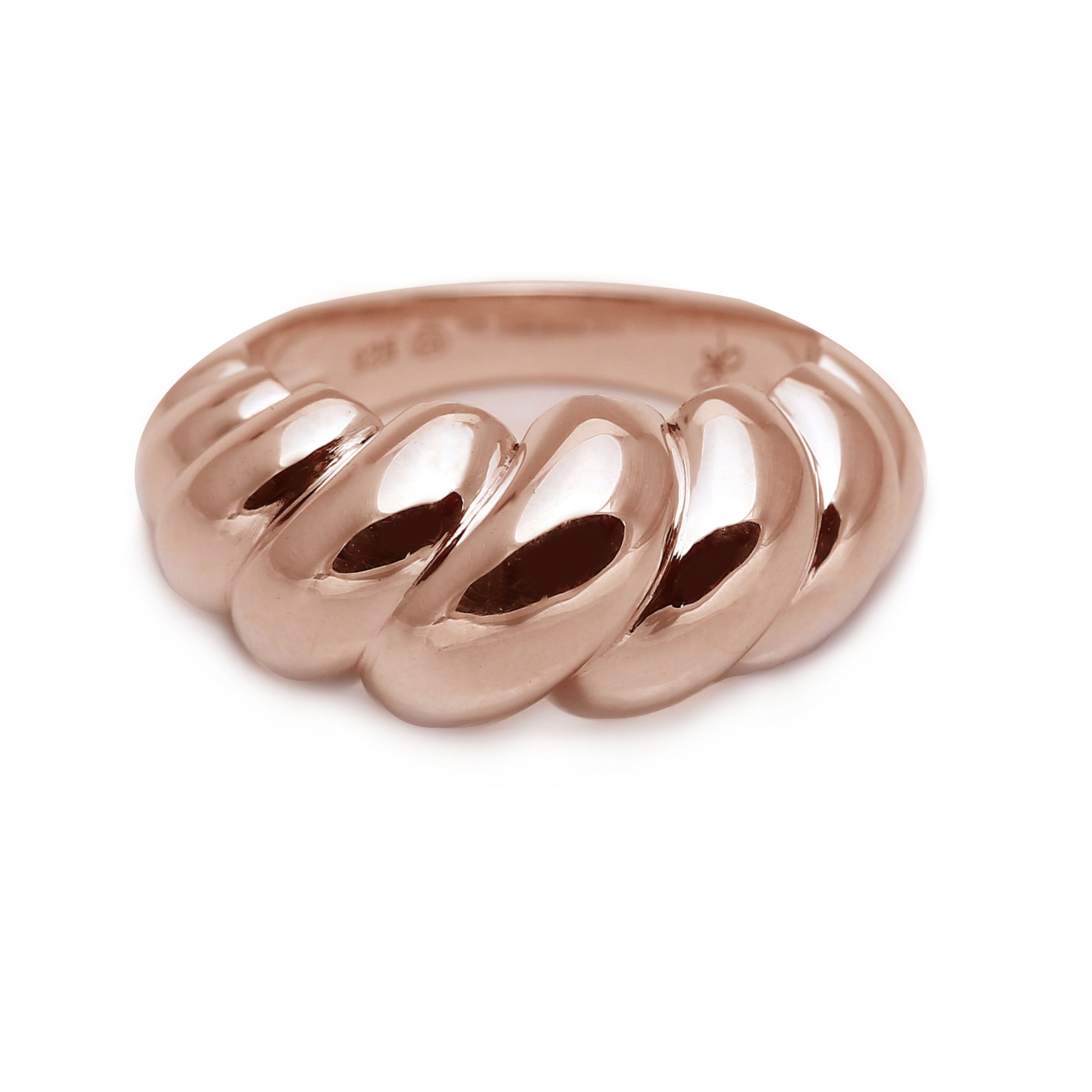 Croissant Ring (Rose Gold) – Kelly Jay Jewellery